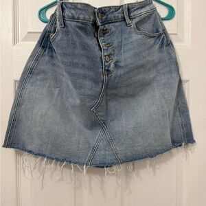 Old Navy Blue Denim Mini Skirt